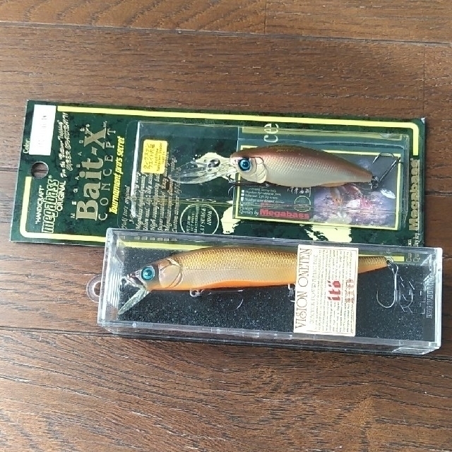 No.13 Megabass Bait-X,VISION ONETEN２個セット