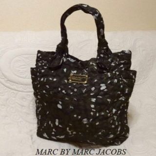 マークバイマークジェイコブス(MARC BY MARC JACOBS)のマークバイマークジェイコブス♡レオパード柄ナイロントートバッグ(トートバッグ)