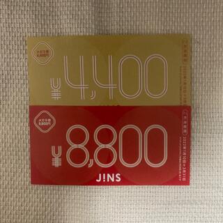 ジンズ(JINS)のJINS ジーンズ2022年福袋メガネ券13200円分(ショッピング)