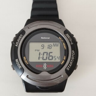 パナソニック(Panasonic)のナショナル バイブレーター 腕時計(腕時計(デジタル))