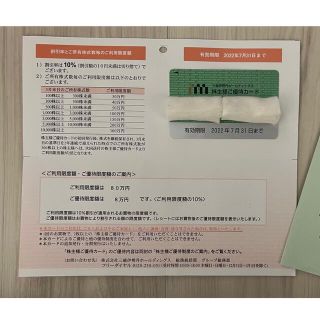 イセタン(伊勢丹)の三越伊勢丹　株主優待カード　限度額80万円(ショッピング)