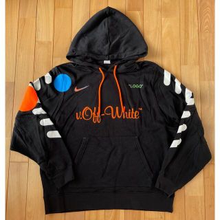 オフホワイト(OFF-WHITE)のOFF-WHITE / Nikelab Hoodie  XL(パーカー)