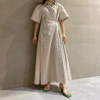 ルシェルブルー(LE CIEL BLEU)のWrap Shirt Dress(ロングワンピース/マキシワンピース)