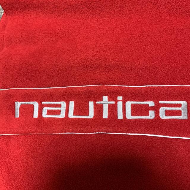 NAUTICA(ノーティカ)の新品　ノーティカ　フリースマフラー  赤　ノーチカ　NAUTICA　 メンズのファッション小物(マフラー)の商品写真