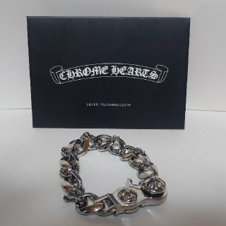 クロムハーツ(Chrome Hearts)の【新品】ファンシーリンク クリップブレスレット(ブレスレット)