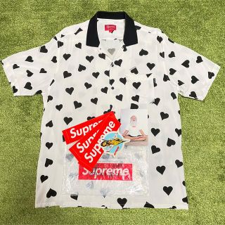 シュプリーム(Supreme)のsupreme hearts rayon shirt L(シャツ)