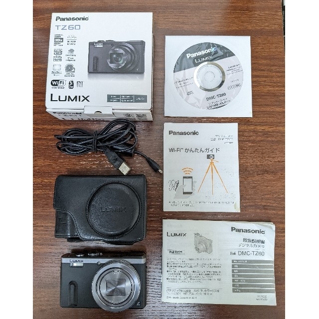 Panasonic(パナソニック)のPanasonic LUMIX TZ DMC-TZ60-Sパナソニック ル スマホ/家電/カメラのカメラ(コンパクトデジタルカメラ)の商品写真