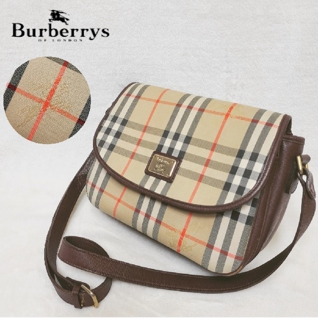 BURBERRY - 【稀少】バーバリーズ ノバチェック柄 ショルダーバッグ