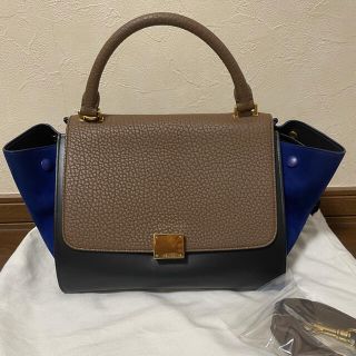 CELINE セリーヌトラペーズ ハンドバッグ ショルダー 付き