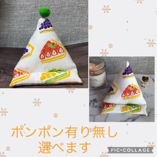 ハンドメイド　スマホクッション　フルーツタルト　スマホスタンド(スマホストラップ/チャーム)