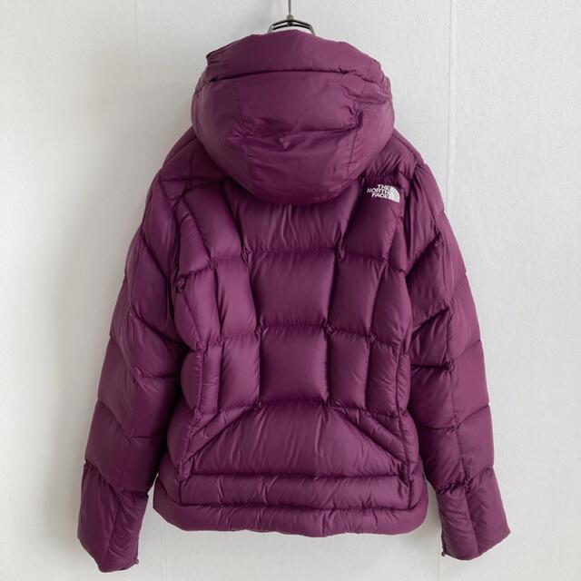 THE NORTH FACE(ザノースフェイス)のUS規格☆ ノースフェイス フードダウン 600FIL パープル レディースS レディースのジャケット/アウター(ダウンジャケット)の商品写真