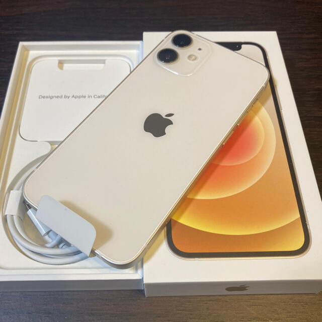 通販激安】 新品 未使用 iPhone 12 mini ホワイト 64 GB SIMフリー スマートフォン本体 