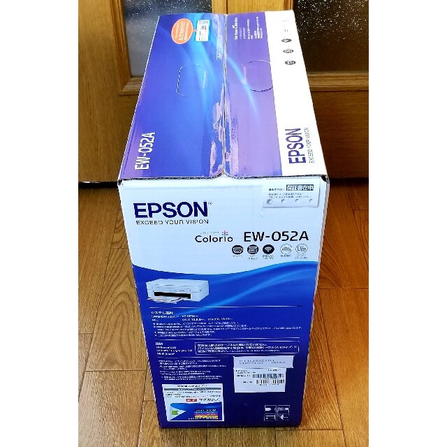 EPSON(エプソン)の【新品未開封】EPSON カラリオ プリンター エプソン EW-052A スマホ/家電/カメラのPC/タブレット(PC周辺機器)の商品写真