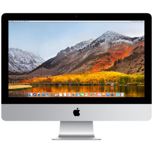 Apple(アップル)のiMac 21.5インチ4K(2017) 32GB,1TBFusionDrive スマホ/家電/カメラのPC/タブレット(デスクトップ型PC)の商品写真