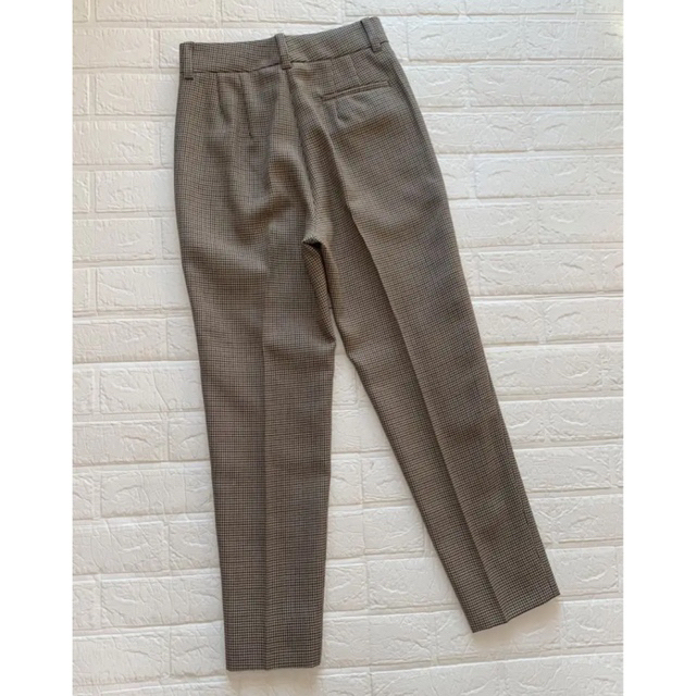 新品 18aw MADISONBLUE ガンクラブテーパードパンツ 01 海外最新