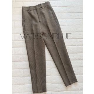 マディソンブルー(MADISONBLUE)の新品 18aw  MADISONBLUE  ガンクラブテーパードパンツ 01(カジュアルパンツ)