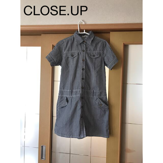 CLOSE-UP(クローズアップ)のCLOSE.UP/ワンピース(綿)M  レディースのワンピース(ミニワンピース)の商品写真