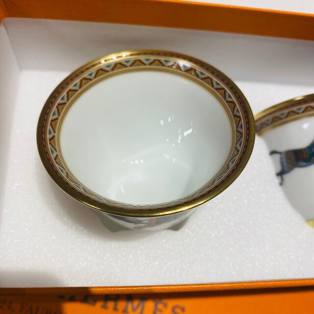 限定SALE新品】 Hermes - エルメス シュヴァルドリアン ミニカップ2個