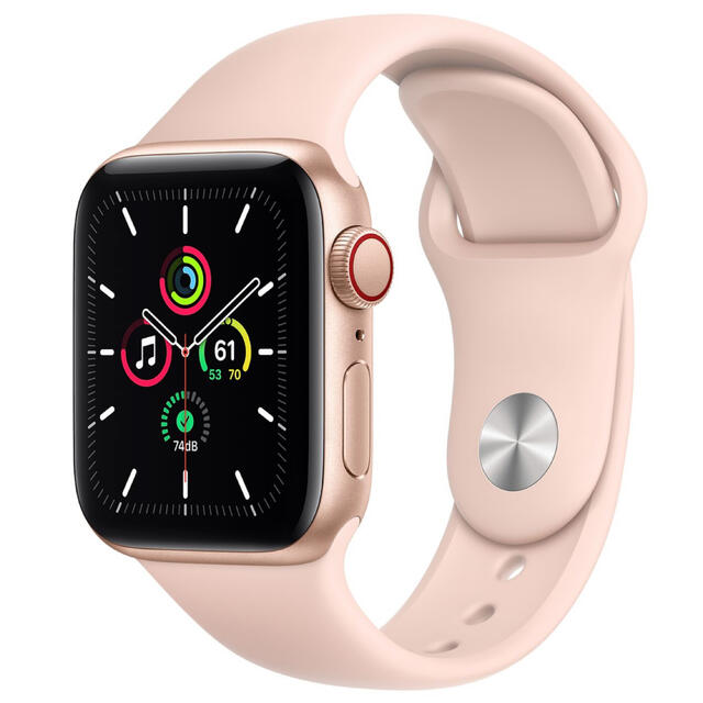 アップル Apple Watch SE 40mm セルラー　液晶保護フィルム付