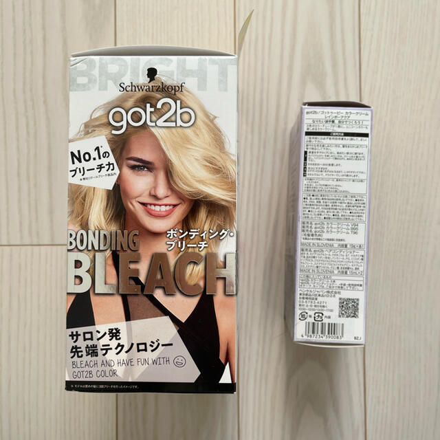 Schwarzkopf(シュワルツコフ)のシュワルツコフ got2b ブリーチ2箱入 & レインボーアクア カラー剤set コスメ/美容のヘアケア/スタイリング(ブリーチ剤)の商品写真