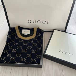 グッチ(Gucci)のGUCCI ニット ブラック Mサイズ 安室奈美恵さんお色違い(ニット/セーター)