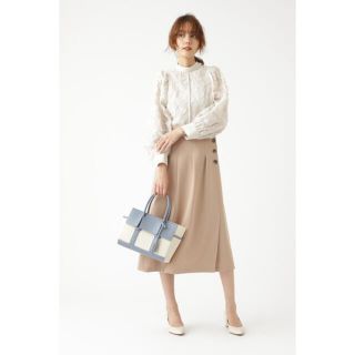 ジルスチュアート(JILLSTUART)のジルスチュアート＊シモンサイドボタンスカート(ロングスカート)