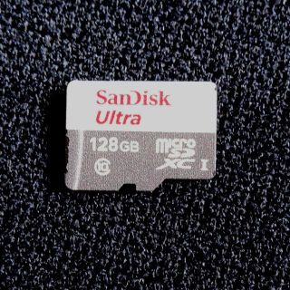 中古 128GB MicroSDカード マイクロSDカード Class10(その他)