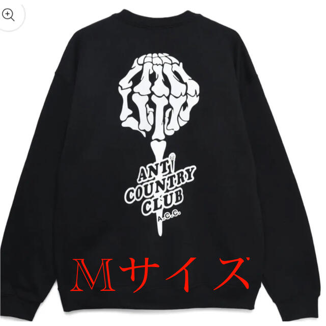 ウエアANTi COUNTRY CLUB T BONE LOGO SWEAT