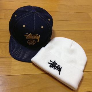 ステューシー(STUSSY)のstussy cap/ビーニー(ニット帽/ビーニー)