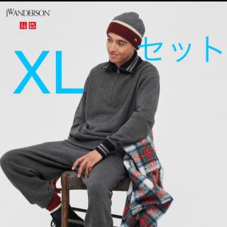 ユニクロ(UNIQLO)の【新品・セット】ニットトラックブルゾン JW ANDERSON 21AW(ニット/セーター)