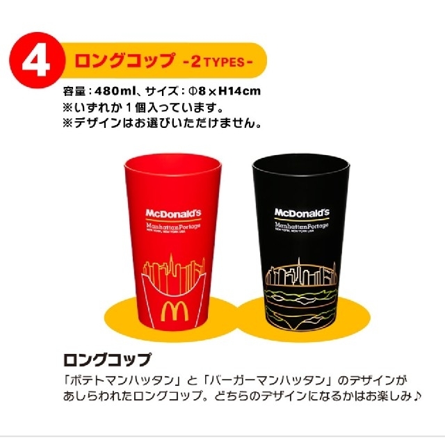 Manhattan Portage(マンハッタンポーテージ)のマクドナルド福袋2022年 エンタメ/ホビーのコレクション(ノベルティグッズ)の商品写真