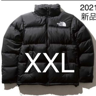 ザノースフェイス(THE NORTH FACE)の新品未開封　ノースフェイス　ヌプシジャケット　XXL ブラック　黒(ダウンジャケット)