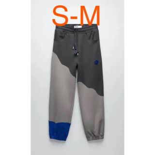 ザラ(ZARA)のADERERROR x ZARA パッチワーク ジョガーパンツ 新品 S-M(その他)