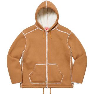 21aw Supreme シュプリーム ムートンジャケット XL-