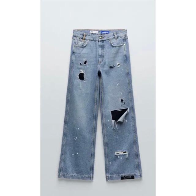 zara adererror デニム パッチワーク デニムパンツ の通信販売 メンズ