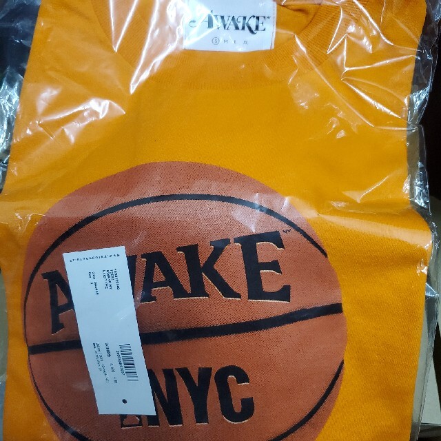 AWAKE(アウェイク)のAWAKE　NYS/S TEE orange　アウェイク　ニューヨーク メンズのトップス(Tシャツ/カットソー(半袖/袖なし))の商品写真