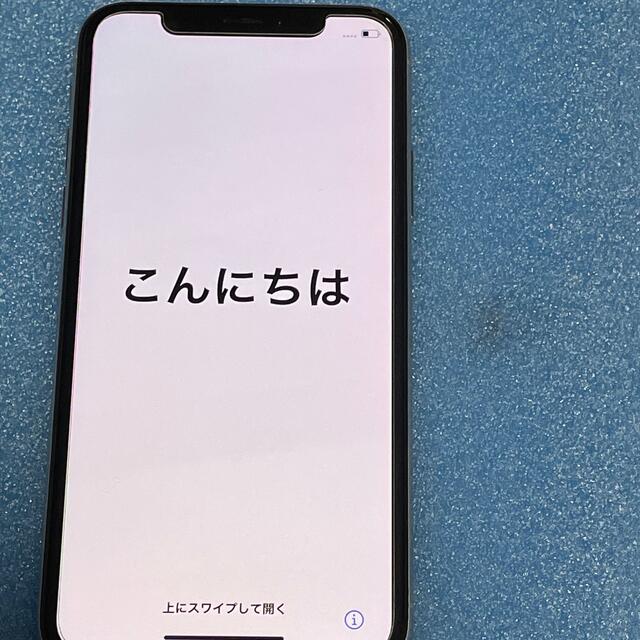 iPhone X Silver 64 GB Softbank 【SIMフリー】スマートフォン本体