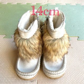 キッズムートンブーツ　　14cm(ブーツ)