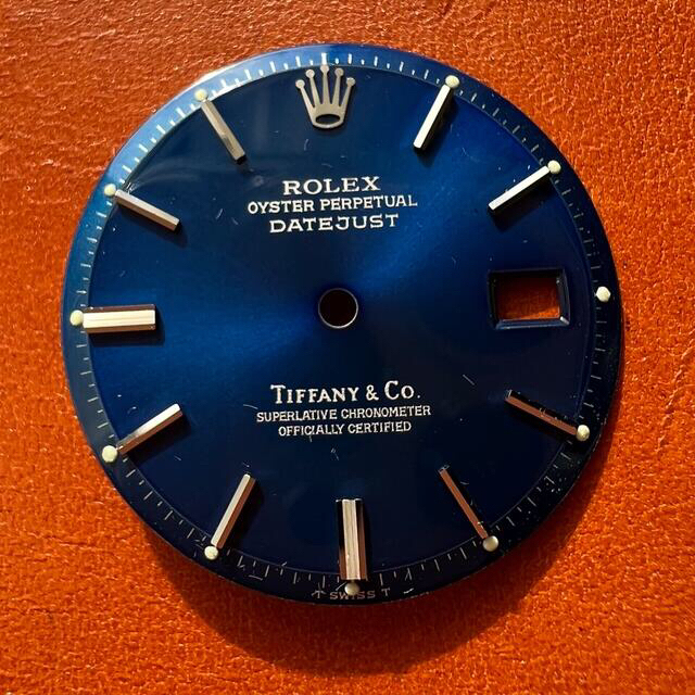 ROLEX DATEJUSTブルー文字盤