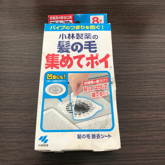 小林製薬(コバヤシセイヤク)の小林製薬の髪の毛集めてポイ インテリア/住まい/日用品のインテリア/住まい/日用品 その他(その他)の商品写真