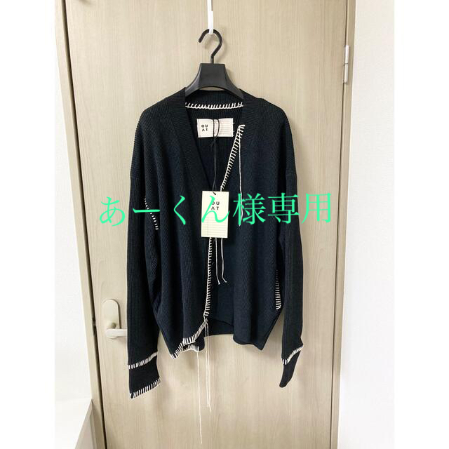 "OUAT" -004- BLACK OFFICE CARDIGAN size3 メンズのトップス(カーディガン)の商品写真