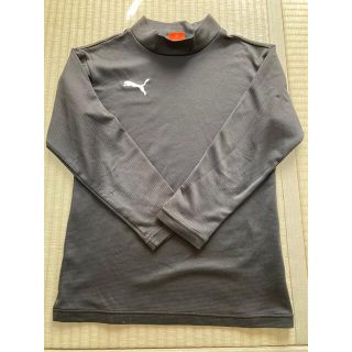 プーマ(PUMA)のPUMA プーマ　スポーツカットソー　130サイズ　ブラック　野球／サッカーなど(Tシャツ/カットソー)