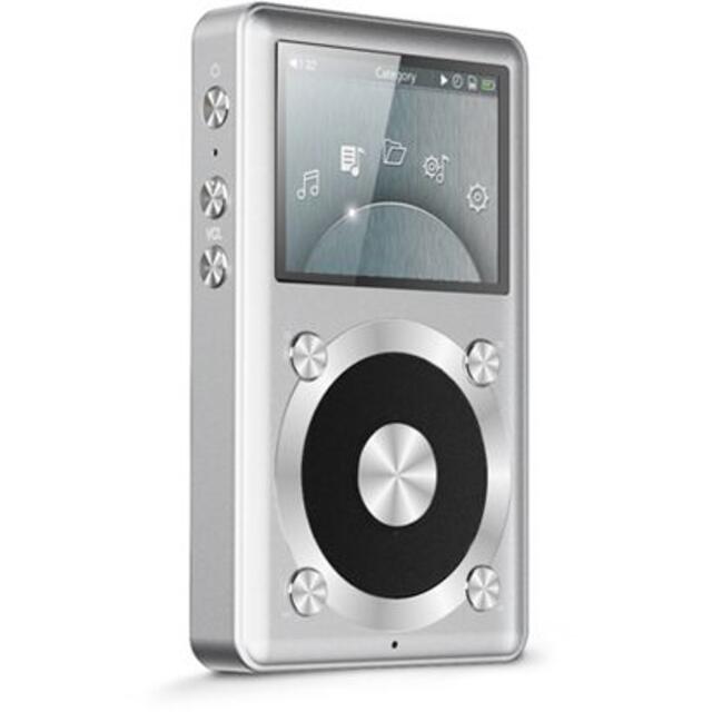 新品 フィーオFiio X1 SILVER [ポータブルオーディオプレーヤ8モニタ