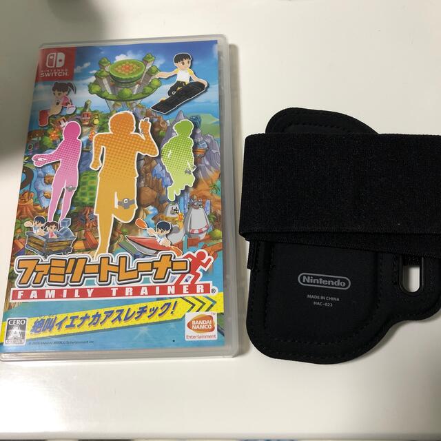 Nintendo Switch(ニンテンドースイッチ)のファミリートレーナー エンタメ/ホビーのゲームソフト/ゲーム機本体(家庭用ゲームソフト)の商品写真