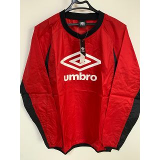 アンブロ(UMBRO)の新品アンブロ UBA4140 ピステ ジャケット レッド メンズM(ジャージ)