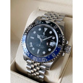 ロレックス(ROLEX)の値下げ！GMTマスター2 未使用！①一部オリジナルの保護シール残り235万円(腕時計(アナログ))