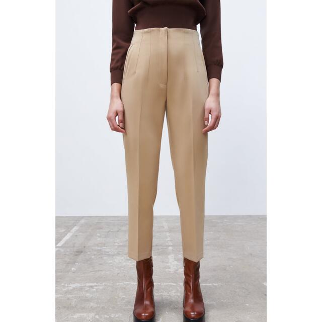 ZARA - ZARA ハイウエストパンツの通販 by m|ザラならラクマ