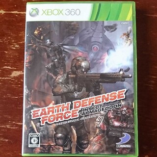 エックスボックス360(Xbox360)のEARTH DEFENSE FORCE(家庭用ゲームソフト)