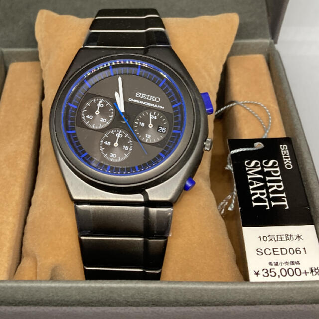 2022最新のスタイル スピリット SEIKOセイコー - SEIKO ジウジアーロ・デザイン クロノグラフ アラーム 腕時計(アナログ)