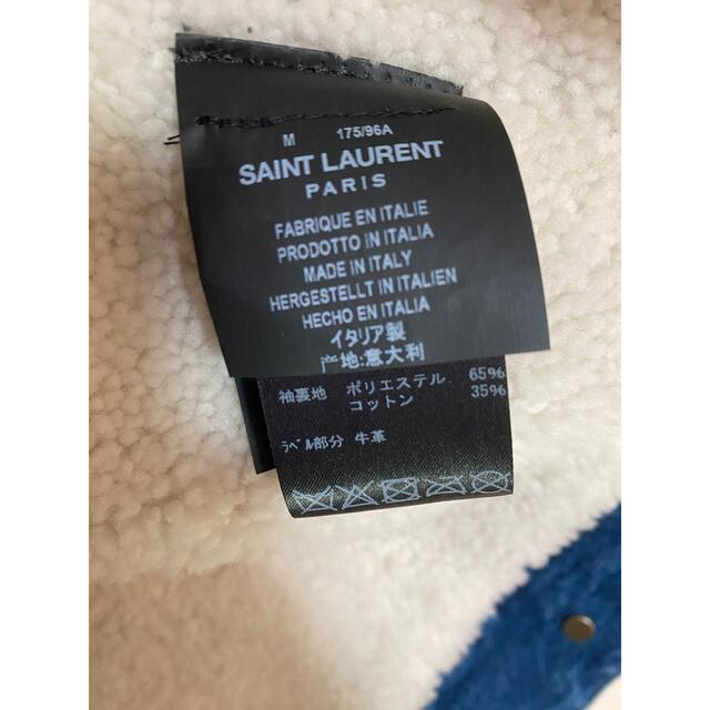 Saint Laurent(サンローラン)の10日まで限定価格　Saint Laurent Paris デニムジャケット メンズのジャケット/アウター(Gジャン/デニムジャケット)の商品写真